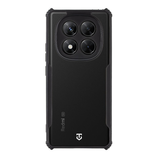 Tactical Quantum Stealth kryt Xiaomi Redmi Note 14 Pro 5G/Poco X7 5G čirý/černý
