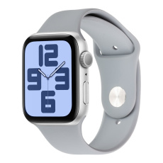 OBAL:ME Silikonový Řemínek pro Apple Watch 42-49mm (M-L) šedý