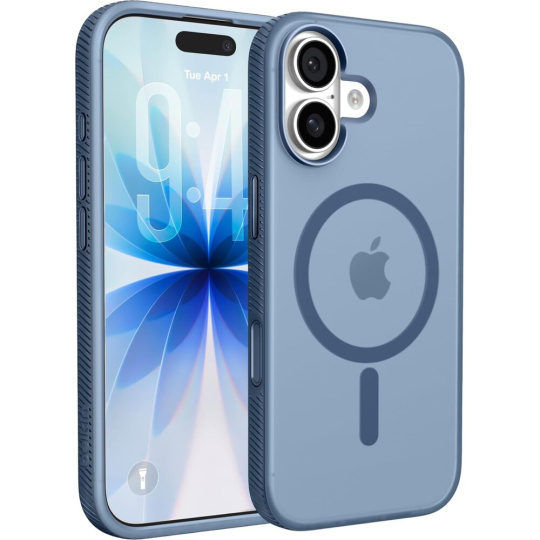 Belkin SheerForce Grip MagSafe kryt iPhone 17 námořnicky modrý