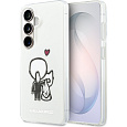 Karl Lagerfeld IML K&CH Back Logo Magnetic kryt Samsung Galaxy S26 čirý