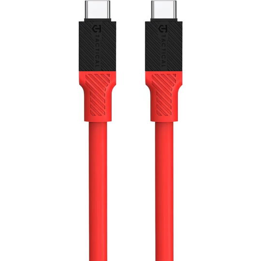 Tactical Fat Man kabel USB-C/USB-C (1m) červený