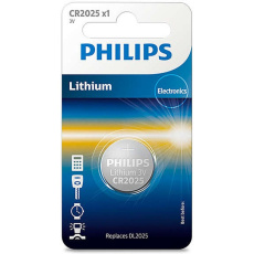 Philips CR2025/01B Lithiová baterie knofliková CR2025 (3V)