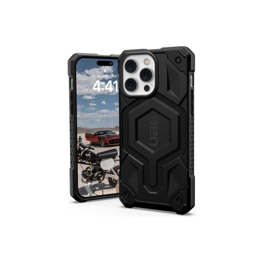 UAG Monarch Pro Kevlar MagSafe iPhone 14 Pro Max černý