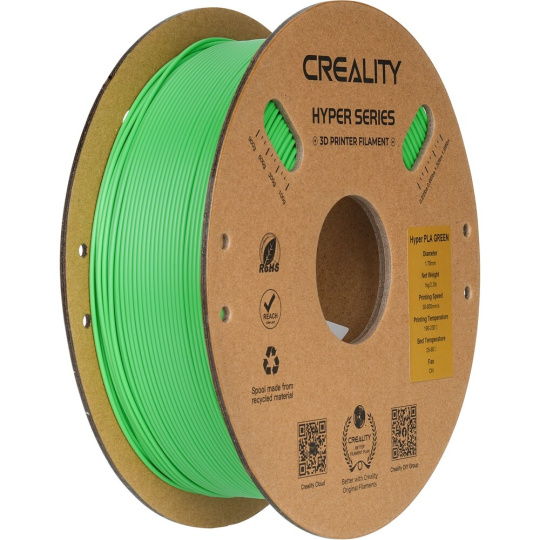 Creality Hyper PLA filament 1,75 mm 1 kg zelená