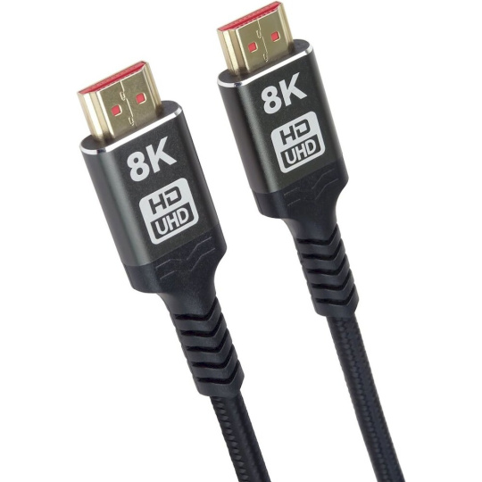 PremiumCord ULTRA HDMI 2.1 High Speed + Ethernet kabel 1,5m černý