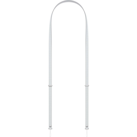 Apple Crossbody popruh světle šedý Apple Crossbody popruh světle šedý