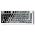 Akko 5075 V3 HE Akko AstroAim herní klávesnice (US) bílošedá průhledná