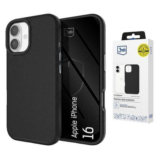 3mk ochranný kryt Fortis MagCase pro Apple iPhone 16 3mk ochranný kryt Fortis MagCase pro Apple iPhone 16