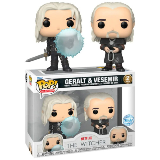 Funko POP! TV: Witcher - Geralt and Vesemir 2pack (2 figurky)