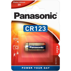 Panasonic CR123A lithiová baterie, 1 ks