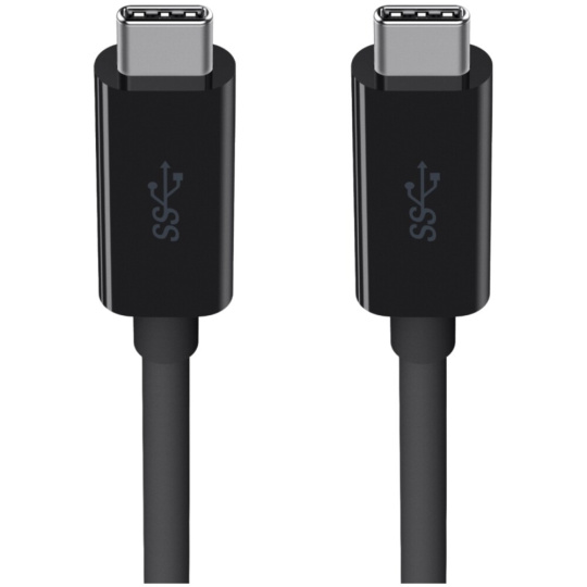 Belkin USB-C/USB-C 3.1 (4K) datový a nabíjecí kabel, 100W, 2m, černý