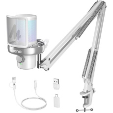 Maono DM40 Pro S bezdrátový herní mikrofon bílý