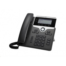 Cisco CP-7821-3PCC-K9=, VoIP telefon, 2line, 2x10/100, 3,5" displej, PoE