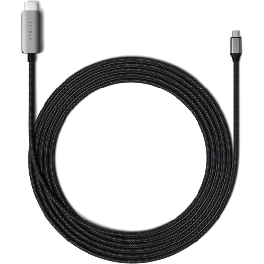 Satechi USB-C na HDMI 2.1 8K kabel vesmírně šedý