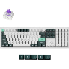 Keychron Q6 HE herní klávesnice (US) bílá
