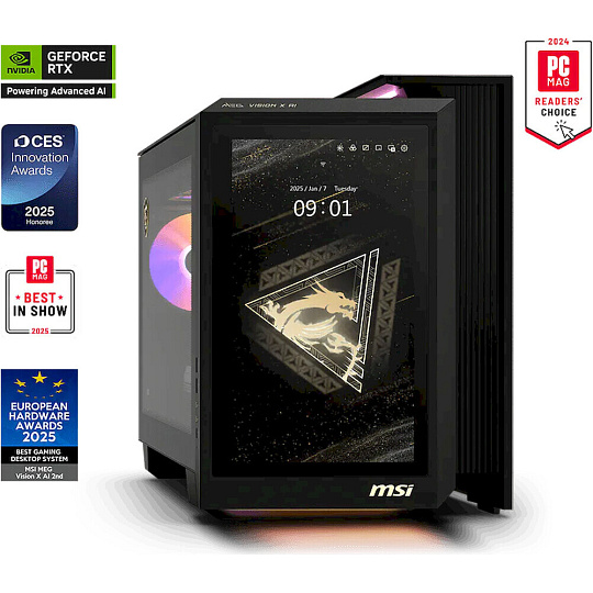 MSI MEG Vision X AI 2NVV9 černý