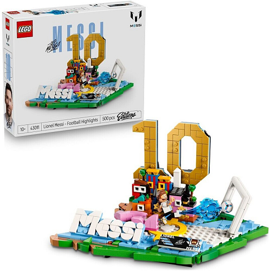 LEGO Editions 43011 Lionel Messi – Hvězdné momenty fotbalu LEGO Editions 43011 Lionel Messi – Hvězdné momenty fotbalu