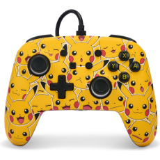 PowerA Enhanced drátový herní ovladač - Pikachu Moods (Switch)