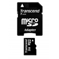 TRANSCEND MicroSD karta 2GB + adaptér