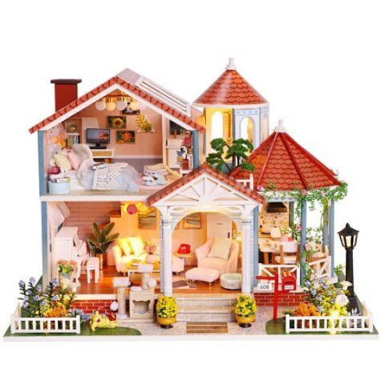 2Kids Toys miniatura domečku Dům barevné glazury 2Kids Toys miniatura domečku Dům barevné glazury