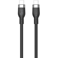 Hyper Silicone 240W USB-C nabíjecí kabel 2m černý