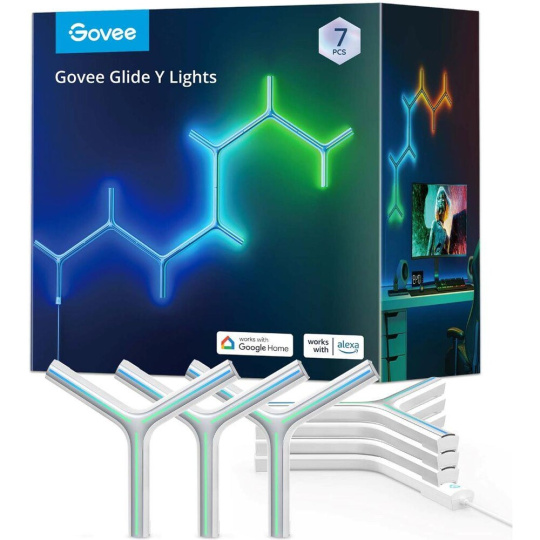 Govee Y Shape Light panel, 7ks