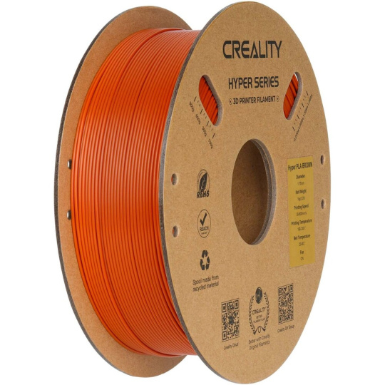 Creality Hyper PLA filament 1,75 mm 1 kg hnědá