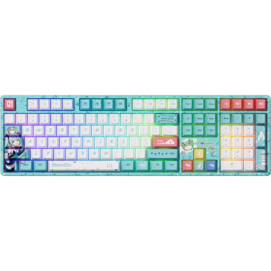 Akko x Hatsune Miku 5108B Plus herní klávesnice (US)