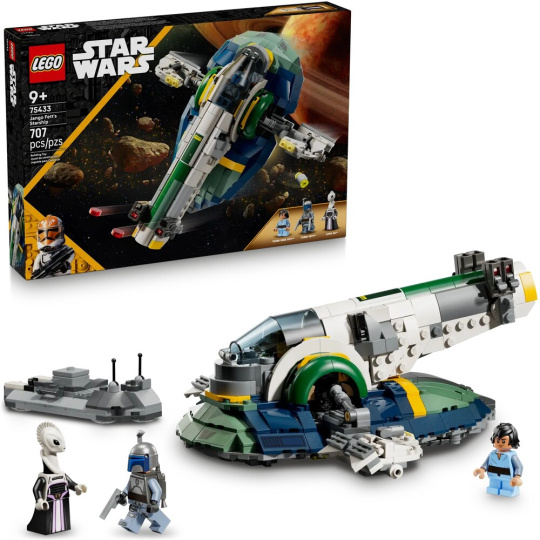 LEGO Star Wars 75433 Jango Fett a jeho hvězdná loď LEGO Star Wars 75433 Jango Fett a jeho hvězdná loď
