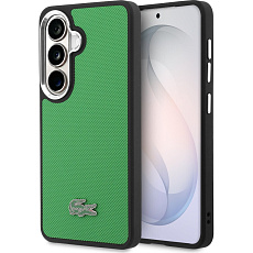 Lacoste Petit Pique Metal Logo Magnetic kryt Samsung Galaxy S26+ zelený