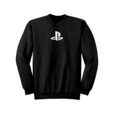 Mikina PlayStation Symbol White Black Unisex L