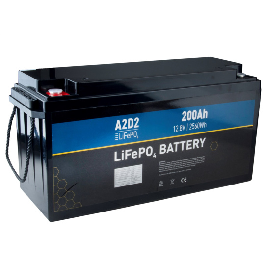 AVACOM A2D2 baterie LiFePO4 12,8V 200Ah M8 AVACOM A2D2 baterie LiFePO4 12,8V 200Ah M8