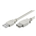 PREMIUMCORD Kabel USB 2.0 A-A 0,5m (50cm), prodlužovací (M/F)