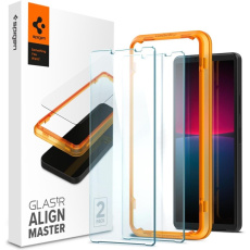 Spigen Glass tR Align Master 2 Pack - Sony Xperia 10 V