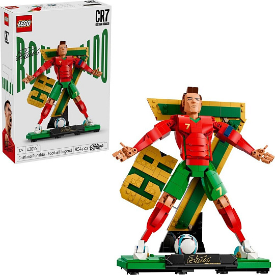 LEGO Editions 43016 Cristiano Ronaldo – Fotbalová legenda LEGO Editions 43016 Cristiano Ronaldo – Fotbalová legenda