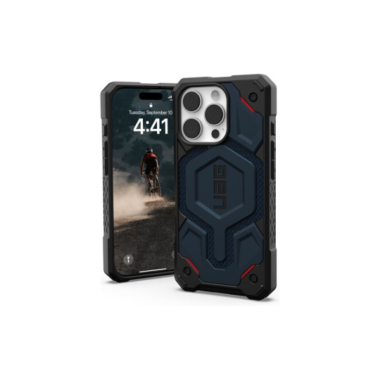 UAG Monarch Pro Magsafe Kevlar kryt iPhone 16 Pro tmavě modrý