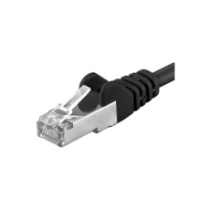 PremiumCord Patch kabel UTP RJ45-RJ45 level 5e 1m černá