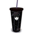 Kelímek s brčkem Wednesday - Little Storm Cloud 560 ml