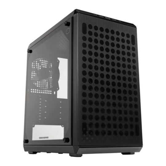 Cooler Master case MasterBox Q300L V2, micro-ATX, Mini Tower, USB 3.2, černá, bez zdroje