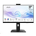 MSI PC AiO Modern AM273QP AI 1UMG-424XEU, Ultra 7 155H, 27" WQHD, Anti-Glare, 16GB, 1TB SSD, N/A, No OS, Black