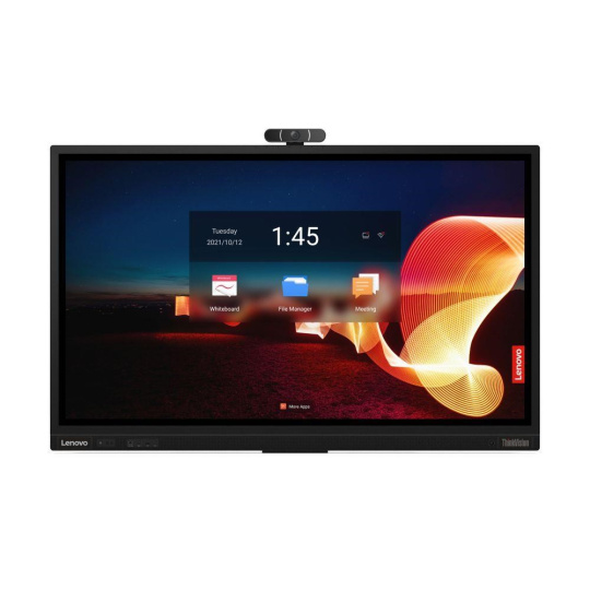 LENOVO LCD T75 - 75”,IPS,matný,16:9,3840x2160,Touch,60Hz,8ms,400cd/m2,1200:1,HDMI,DP,USB-C,ThB,RJ45,USBHub,VESA LENOVO LCD T75 - 75”,IPS,matný,16:9,3840x2160,Touch,60Hz,8ms,400cd/m2,1200:1,HDMI,DP,USB-C,ThB,RJ45,USBHub,VESA