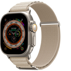 SKINARMA Kobu řemínek Apple Watch 49/45/44/42 mm béžový