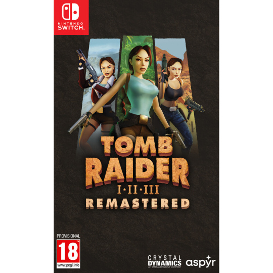 Tomb Raider I-III Remastered Starring Lara Croft (Switch)