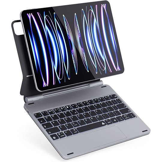 Epico hliníkové pouzdro s klávesnicí pro Apple iPad Pro 11" (M4) - maďarština