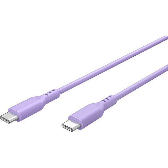 PremiumCord USB-C/USB-C napájecí kabel 60W 1,5m fialový PremiumCord USB-C/USB-C napájecí kabel 60W 1,5m fialový