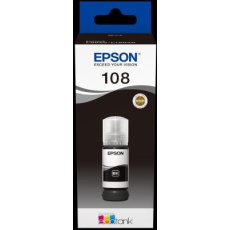 BAZAR - EPSON 108 EcoTank Black ink bottle - Poškozený obal (Komplet) BAZAR - EPSON 108 EcoTank Black ink bottle - Poškozený obal (Komplet)