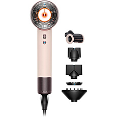 Dyson Supersonic Nural HD16 fén na vlasy, 1600 W, difuzér, 4 teploty, 3 rychlosti, Ceramic pink/Rose gold