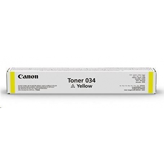 Canon TONER  034 žlutá pro iR-C1225 (7 300 str.)