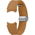 Samsung D-Buckle hybridní řemínek z eko kůže (M/L) Camel