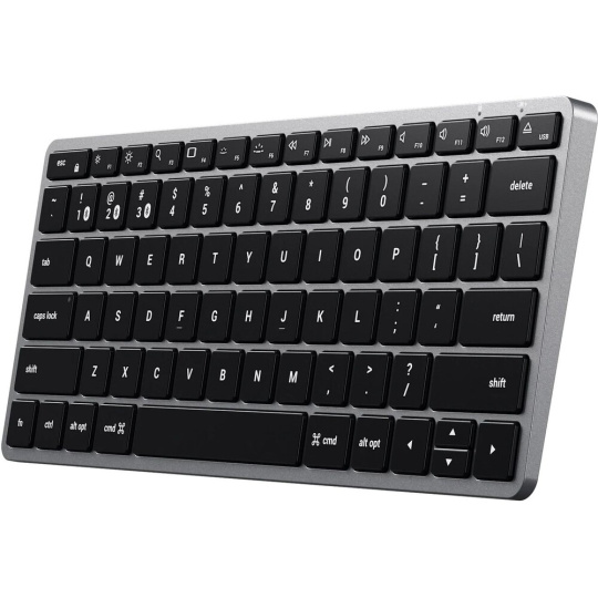 Satechi Slim X1 Bluetooth bezdrátová podsvícená klávesnice CZ vesmírně šedá